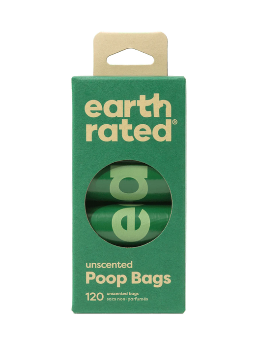 Earth Rated Unscented Poop Bags (120 bags)