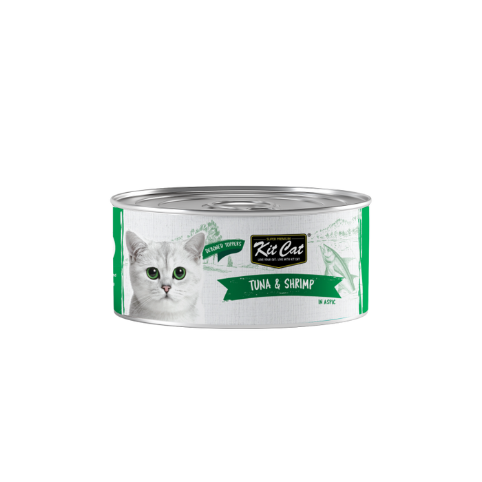 Kit Cat Deboned Tuna & Shrimp Toppers Wet Cat Food