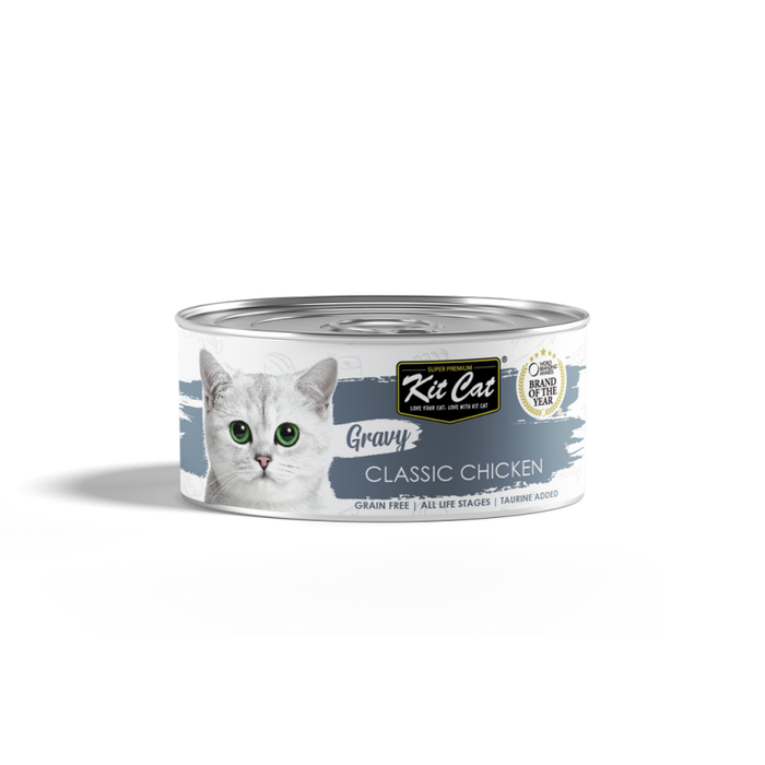 Kit Cat Gravy Series Classic Chicken Wet Cat Food