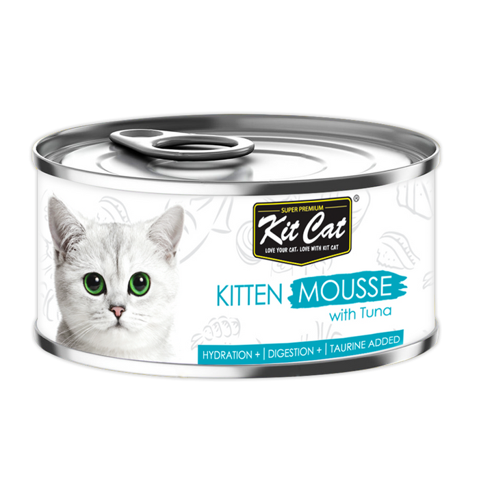 Kit Cat Kitten Mousse with Tuna Wet Cat Food