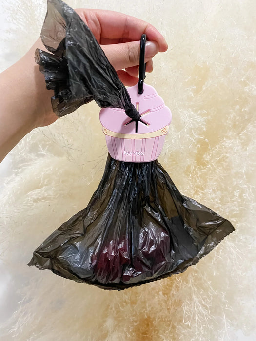 Korriko Hands-Free Poop Bag Holder - Cupcake