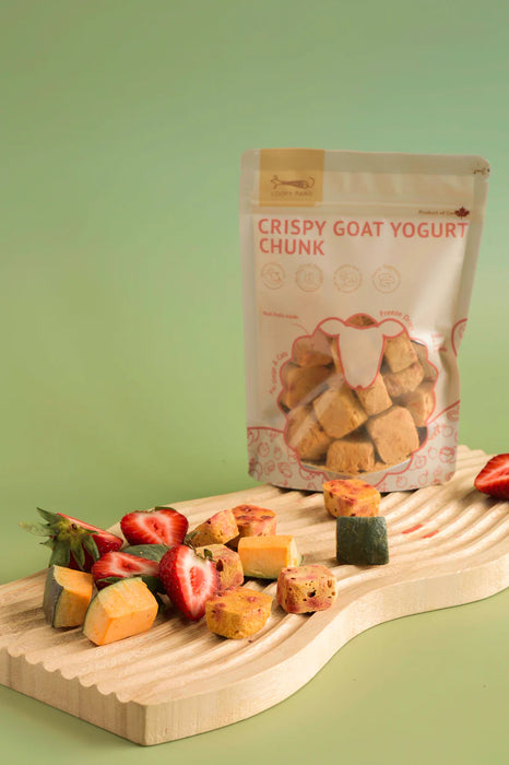 Loopy Paws Crispy Goat Yogurt Pumpkin & Strawberry