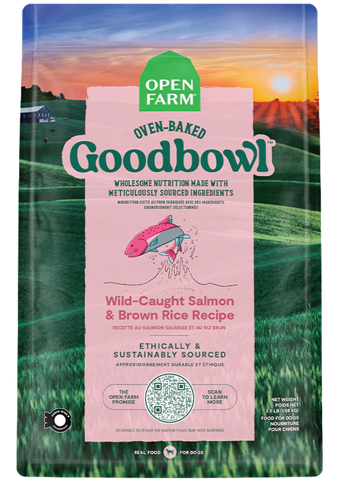 Open Farm GoodBowl Wild-Caught Salmon & Brown Rice Recipe for Dogs