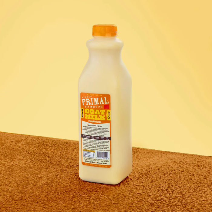 Primal Frozen Raw Goat Milk Pumpkin Spice