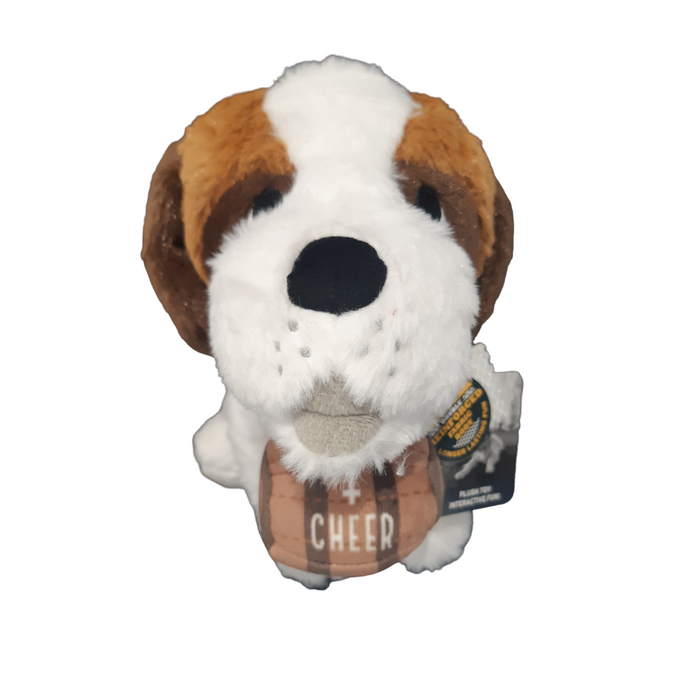 Tall Tails Plush Cheer Dog with Squeaker Dog Toy