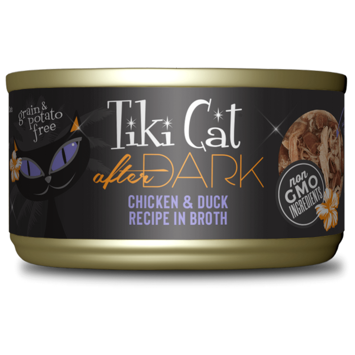 Tiki Cat After Dark Chicken & Duck in Broth Wet Food