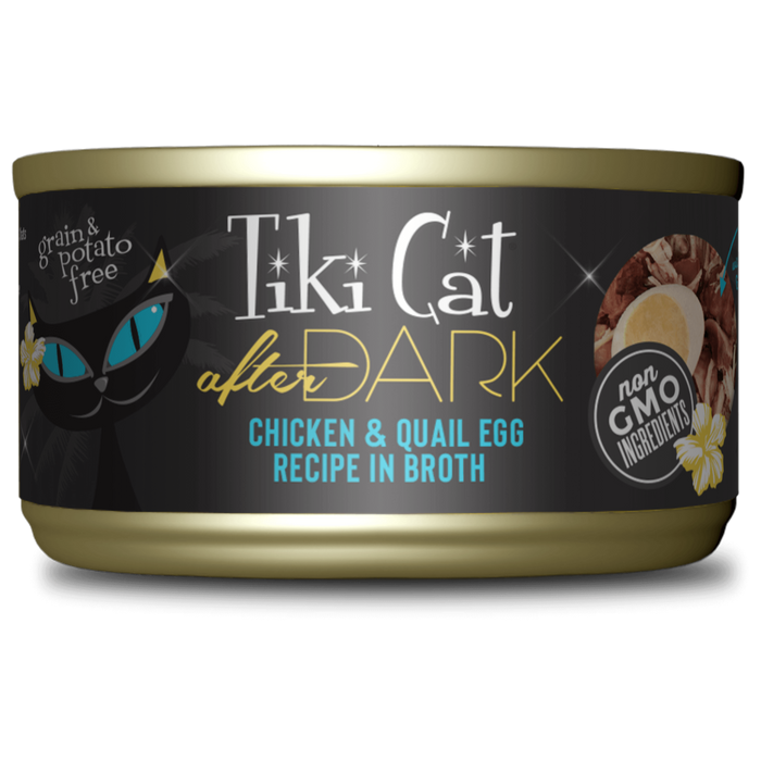 Tiki Cat After Dark Chicken & Quail Egg in Broth Wet Food