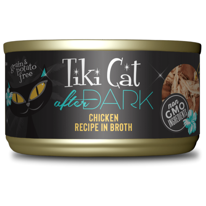 Tiki Cat After Dark Chicken in Broth Wet Food