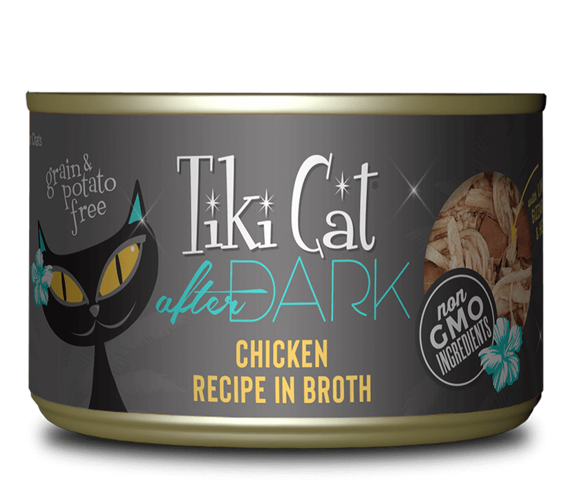 Tiki Cat After Dark Chicken in Broth Wet Food