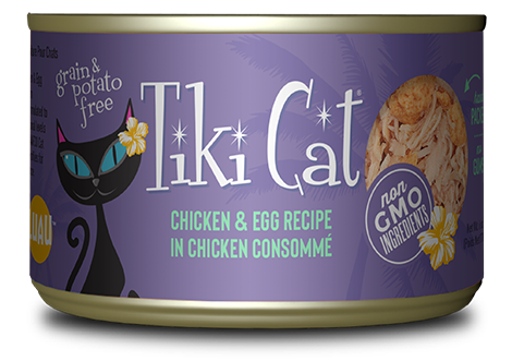 Tiki Cat Luau Chicken & Egg in Chicken Consomme Wet Food