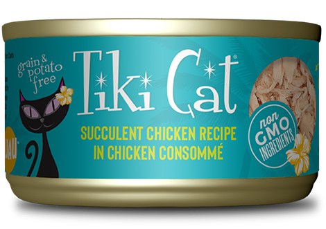 Tiki Cat Luau Chicken in Chicken Consomme Wet Food