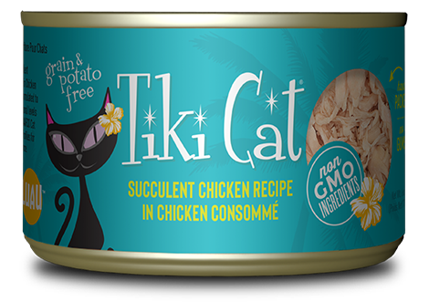Tiki Cat Luau Chicken in Chicken Consomme Wet Food