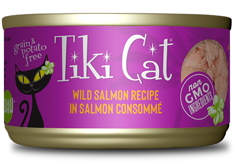 Tiki Cat Luau Salmon in Salmon Consomme Wet Food