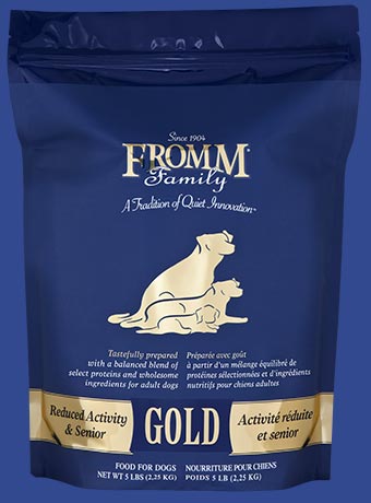 Fromm Gold Reduced Activity Senior Dog Dry Food