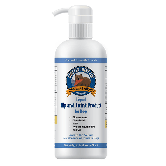 Grizzly Hip & Joint Aid Liquid for Dogs and Cats