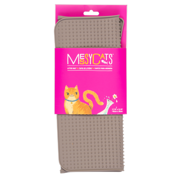 Messy Mutts Silicone Litter Mat with Graduated Spikes 18" x 14"