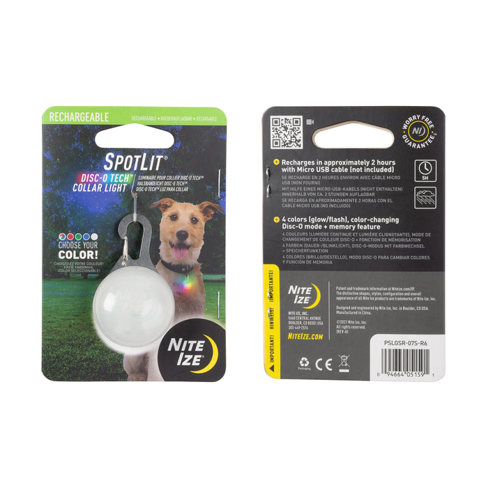 NITE IZE SpotLit™ Rechargeable Collar Light - XL