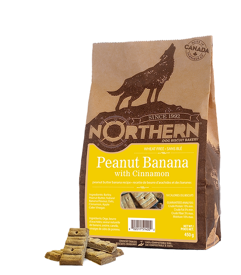 NORTHERN Biscuit Peanut Banana with Cinnamon