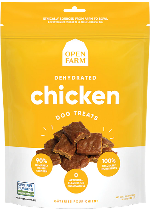 Open Farm Dehydrated Chicken Dog Treat