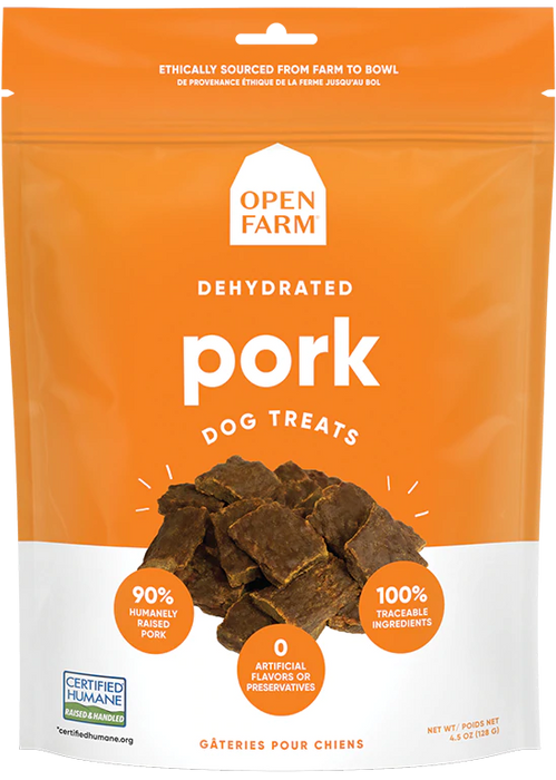 Open Farm Dehydrated Pork Dog Treat
