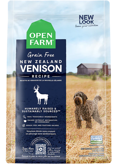 Open Farm New Zealand Venison Grain Free Dry Dog Food