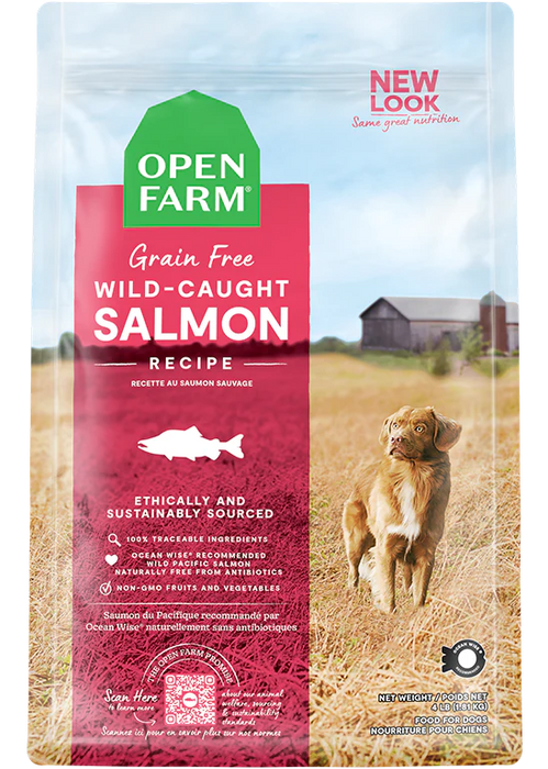 Open Farm Wild-Caught Salmon Grain Free Dog Food