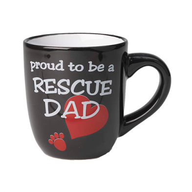 PetRageous® Proud To Be A Rescue Dad Mug