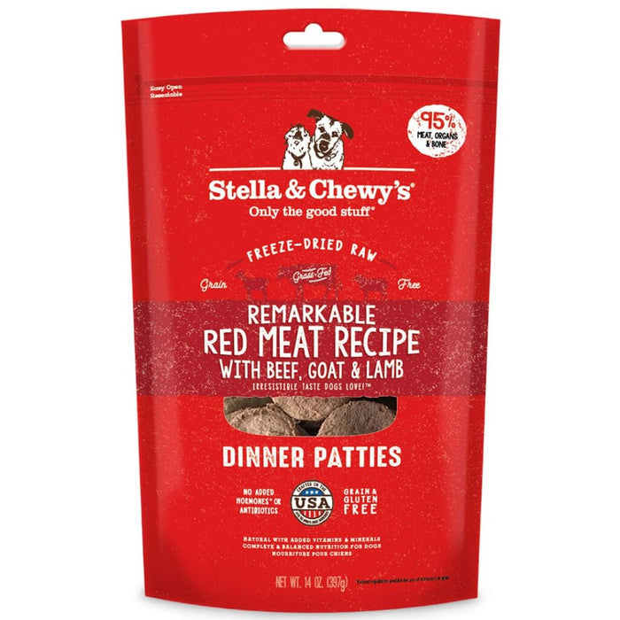 Stella & Chewy's Red Meat Freeze Dried Raw Dinner Patties Dog Food