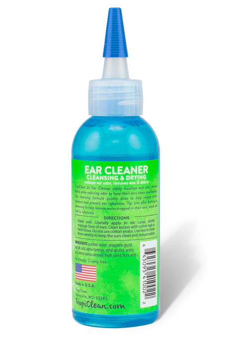 TROPICLEAN Dual Action Ear Cleaner
