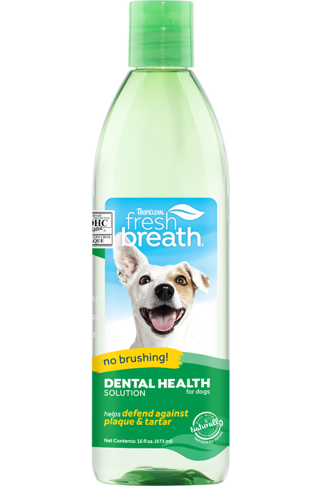 TROPICLEAN Fresh Breath Dental Health Solution for Dogs