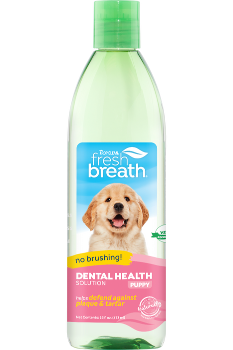 TROPICLEAN Fresh Breath Dental Health Solution for Puppies