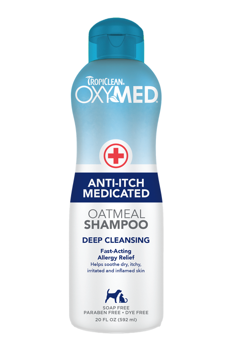 TropiClean OxyMed Medicated Shampoo 20oz