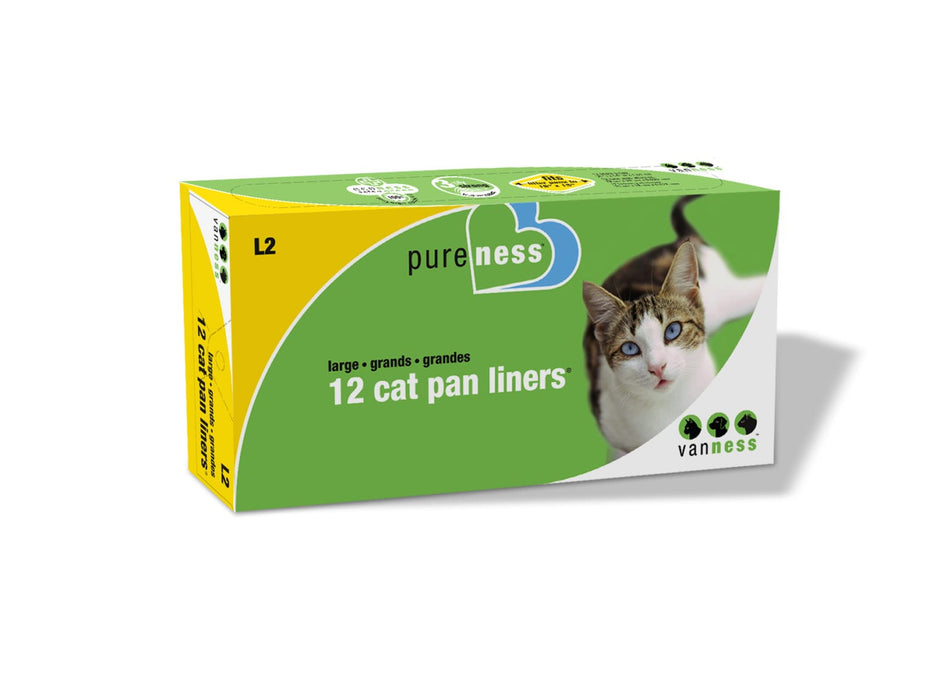 Van Ness Cat Pan Liner Large (12 counts)