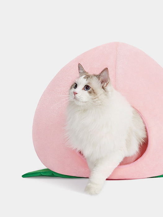 Vetreska Blossom Peach Cat Bed