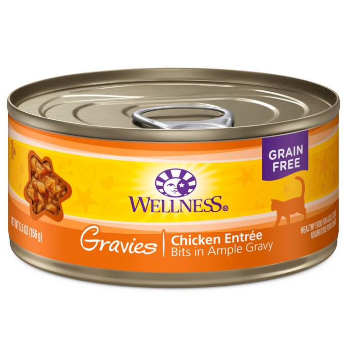 Wellness Complete Health Gravies Chicken Entree Wet Cat Food