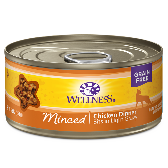 Wellness Complete Health Minced Chicken Dinner Wet Cat Food