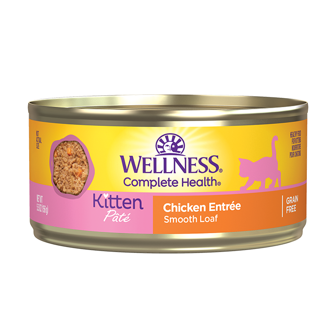 Wellness Complete Health Pate Kitten Entree Wet Cat Food