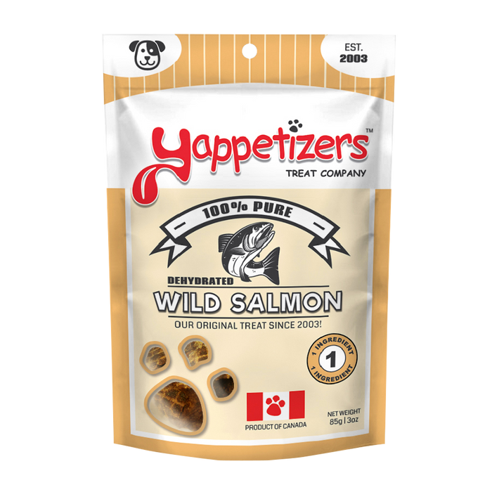 Yappetizers Wild Salmon Dehydrated Treat