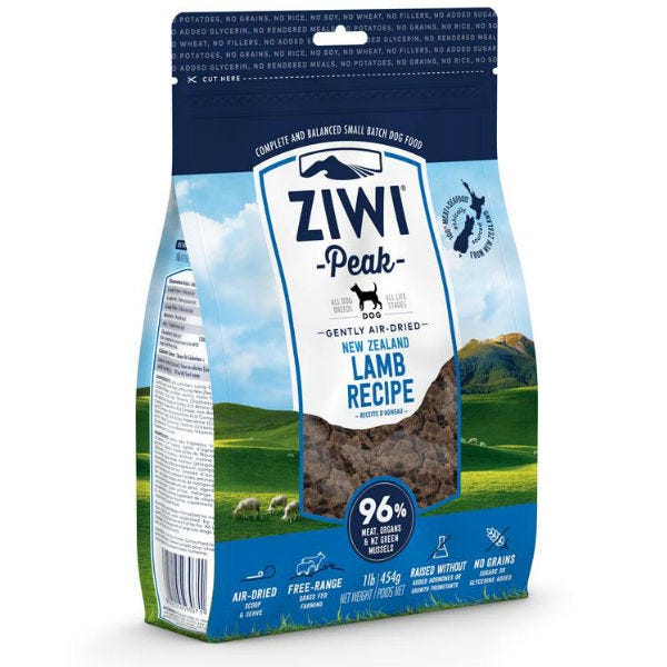 ZIWI Peak Air-Dried Lamb Recipe for Dogs