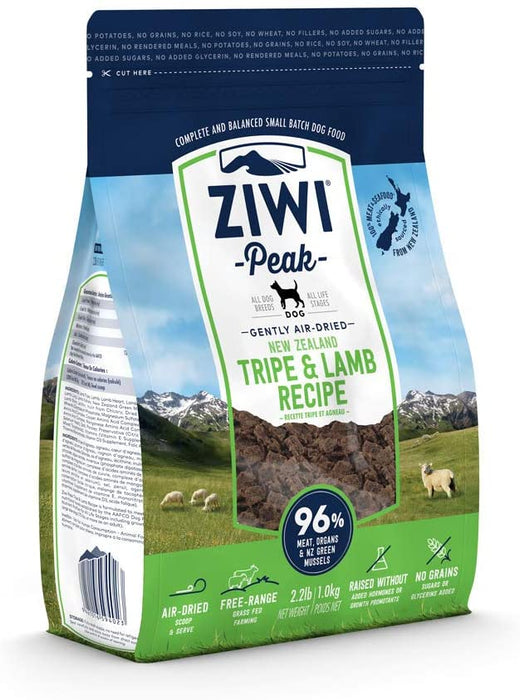 ZIWI Peak Air-Dried Tripe & Lamb Recipe for Dogs