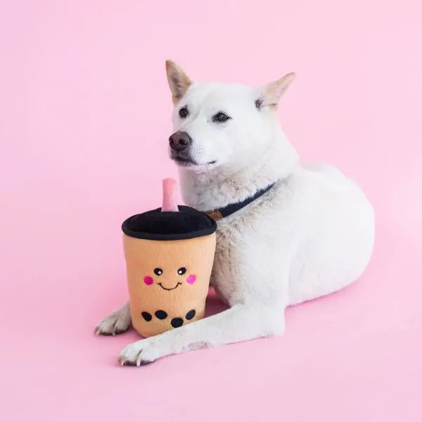 Zippy Paws NomNomz - Boba Milk Tea Dog Toy