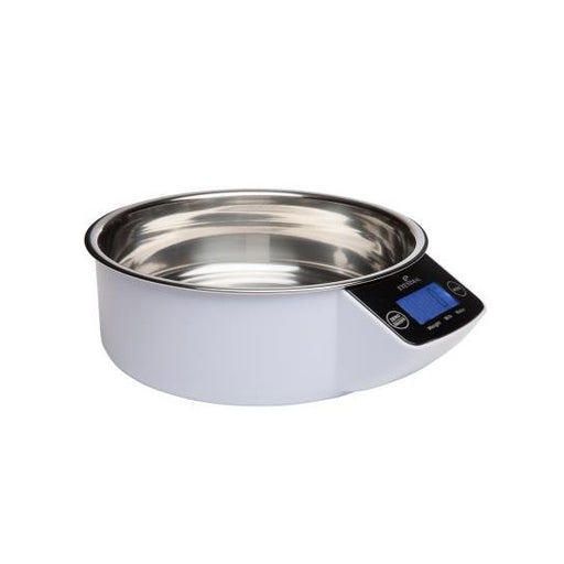 Dog bowl and scale