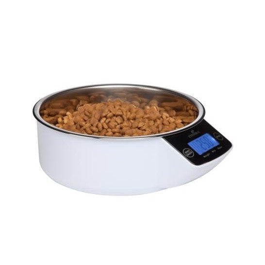 Dog bowl and scale